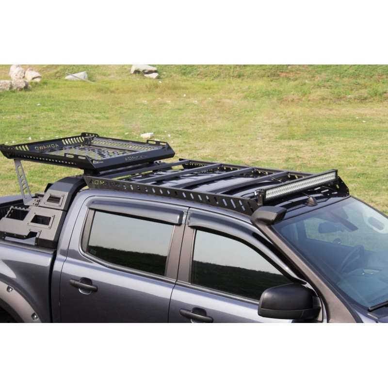 Rack system for pick up - (roof rack for the cab roof)