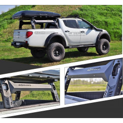 Rack system for pick up - (roof rack for the cargo box)