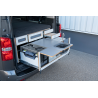 Rental Module/Equipment for car with kitchen, table, bed and drawers