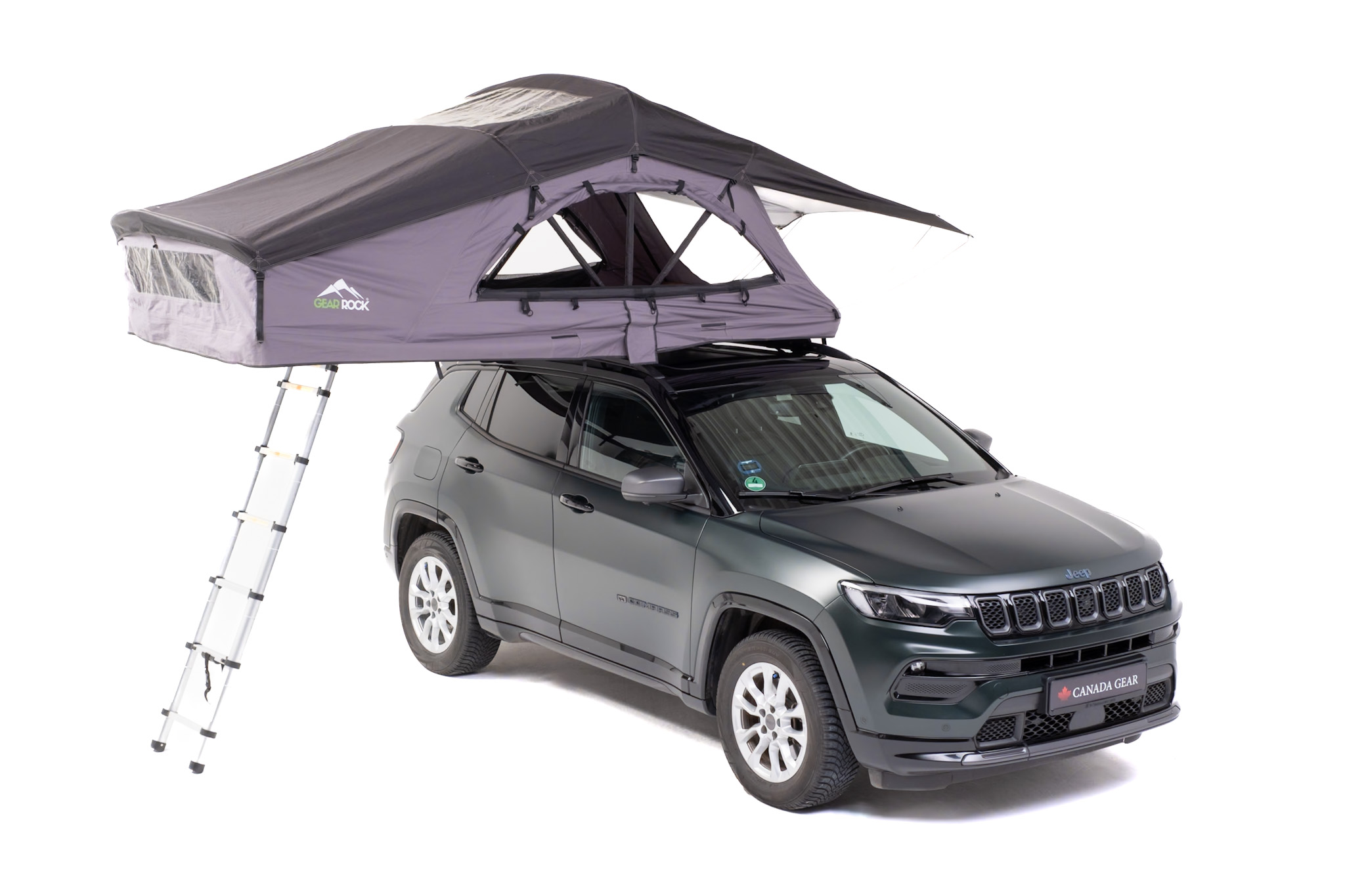 tenda da tetto su auto jeep Compass