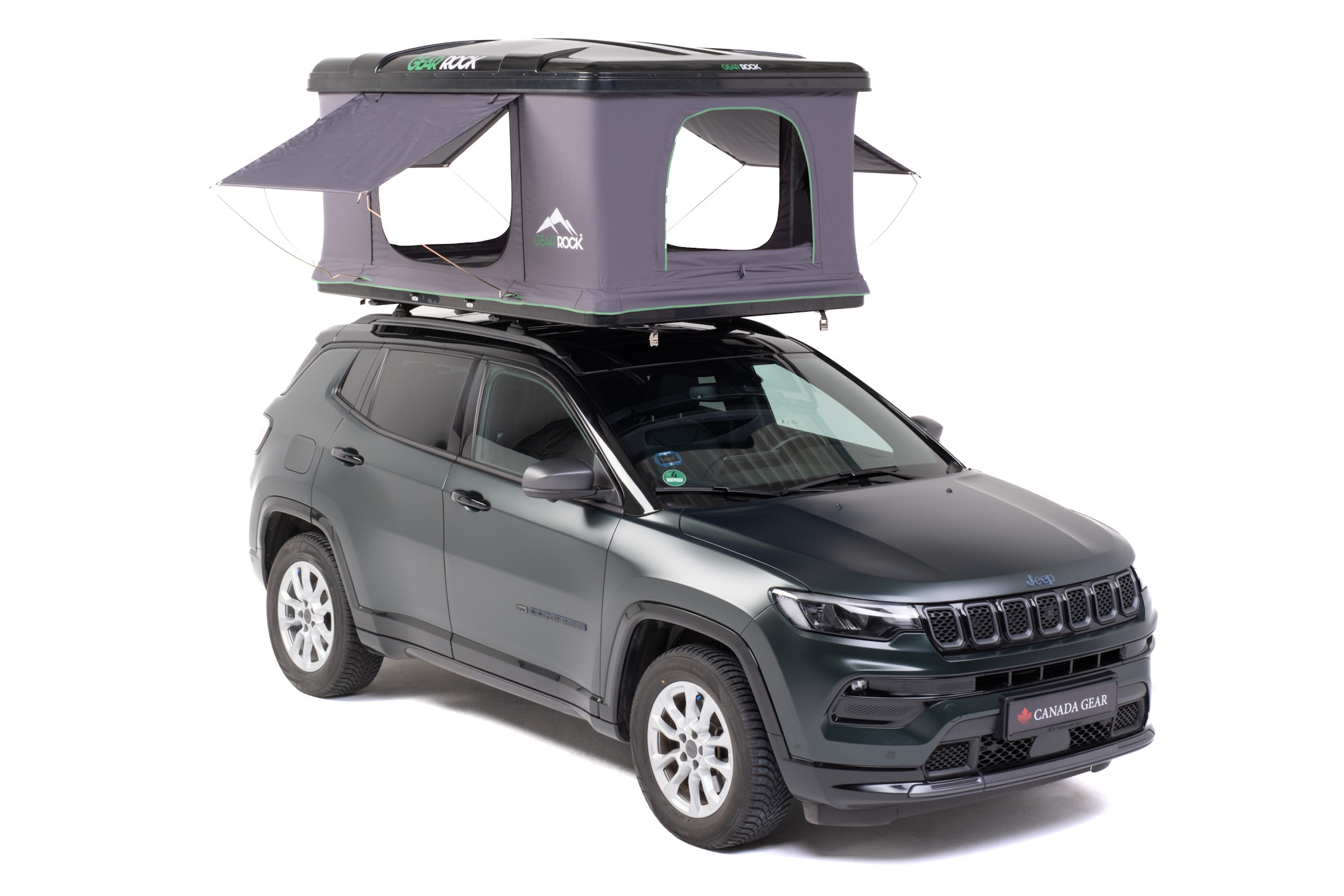 tenda da tetto su auto jeep Compass